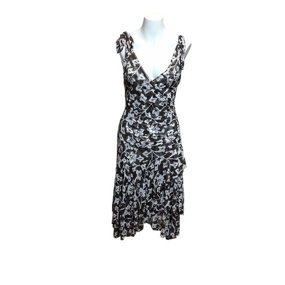 Diane Von‎ Furstenberg Tayla asymmetrical silk dress - Picture 1 of 12
